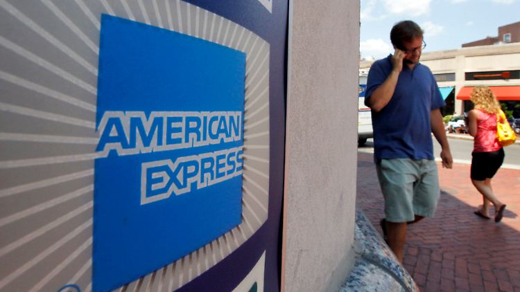 American Express sieht sich auf gutem Weg.