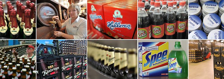 Ein buntes Ostmarken-Portfolio: von Pralinen bis Cola
