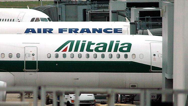 Air France könnte schon bald mit Alitalia fusionieren.