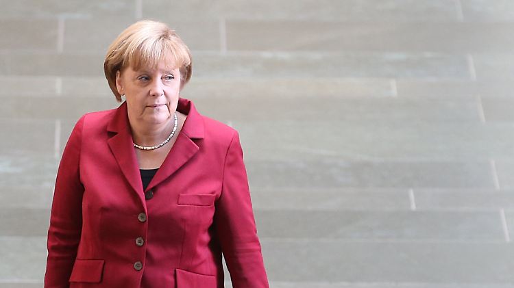Noch steht sie ohne Koalitionspartner da, doch Angela Merkel glaubt fest an das Bündnis mit der SPD.