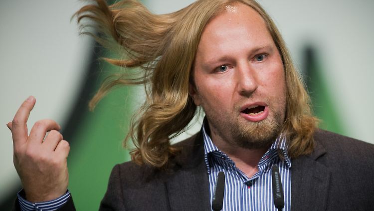 Der neue Spitzen-Grüne Anton Hofreiter wirkt in seiner neuen Rolle noch etwas nervös.