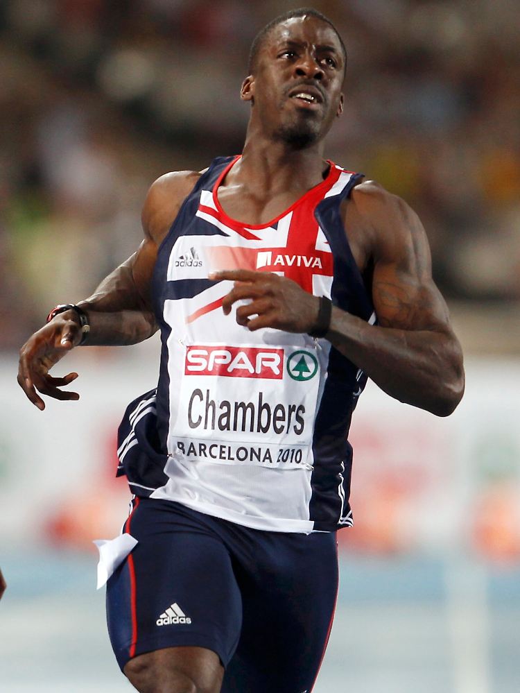 Dwain Chambers hatte das Nachsehen.
