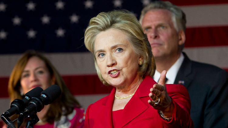 Mit frischer Kraft zurück in der Politik: Hillary Clinton.