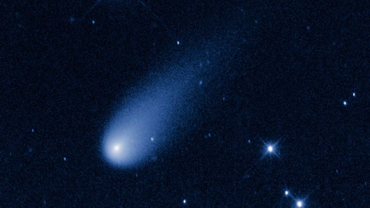 Der Komet Ison im Mai 2013, fotografiert vom Teleskop "Hubble".