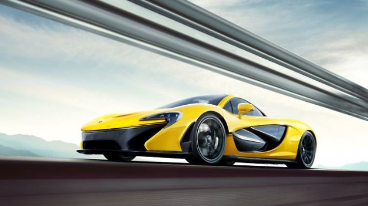 Eines der schnellsten straßenzugelassenen Autos der Welt: der McLaren P1 mit 916 PS.