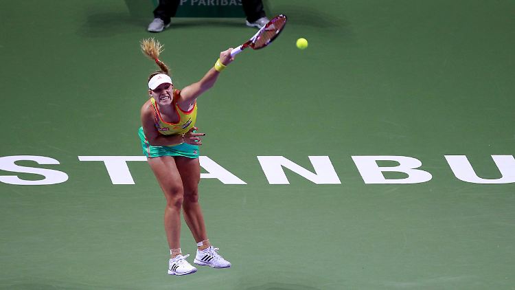 Anqelique Kerber wartet weiter auf ihren ersten Sieg bei einer Tennis-WM.
