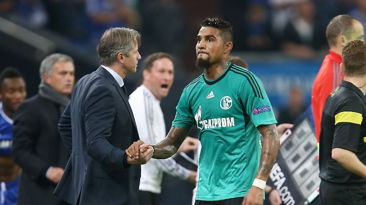 Ganz falsche Neun: Kevin-Prince Boateng.
