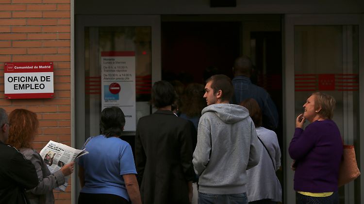 Spanien leidet unter hoher Arbeitslosigkeit.