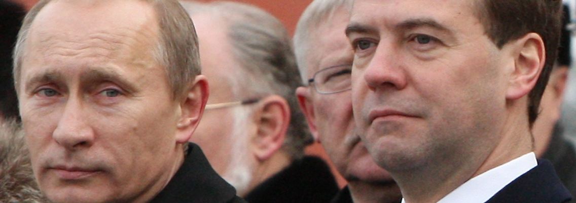 Putin und Medwedew haben ihren Laden im Griff.