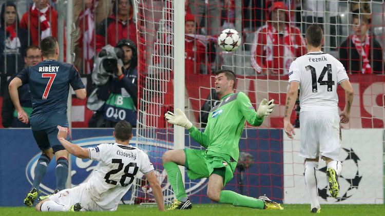 Franck Ribery erzielte ein Traumtor zum 3:0.