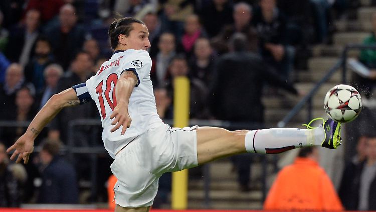 Unstoppable: Der Schwede Zlatan Ibrahimovic schoss Paris im Alleingang zum Sieg gegen Anderlecht.