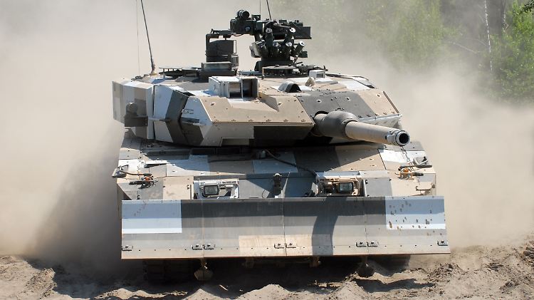 Kriegsmaschine aus deutschem Hause: Der Leopard 2.