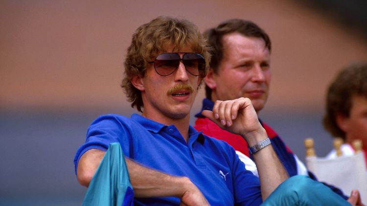 Christoph Daum 1987 als Trainer des 1. FC Köln.