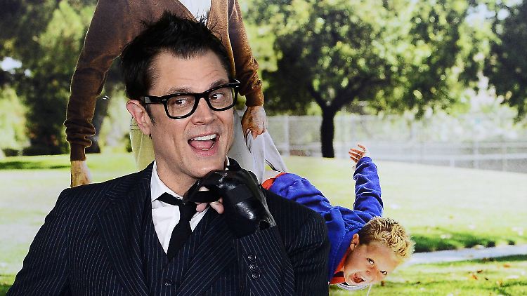 Vom Großvateralter ist der "Bad Grandpa" in Wahrheit noch etwas entfernt: Johnny Knoxville.