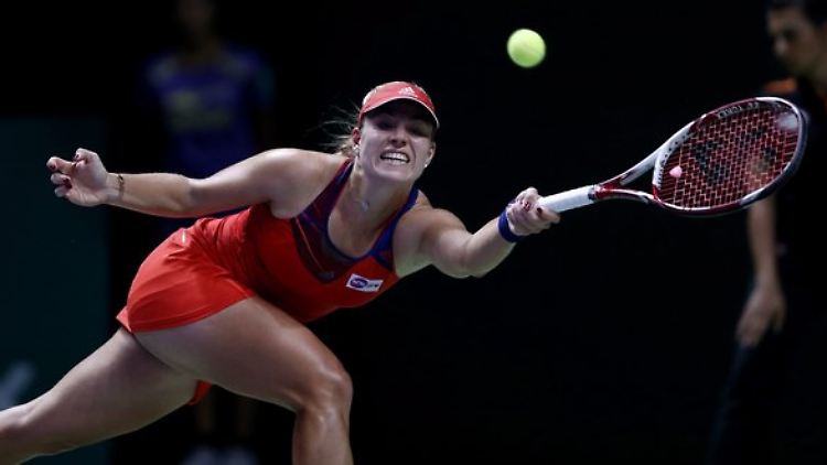 "Ich habe versucht, mein Tennis zu spielen" - Angelique Kerber.