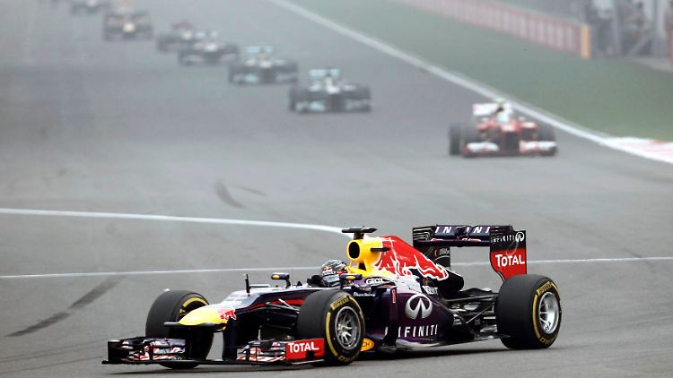 Die anderen Fahrer hält er auf Abstand: Vettel war erneut der Dominator der Saison.