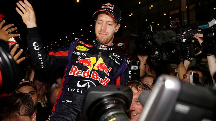 Nicht schlecht: Sebastian Vettel, Weltmeister.