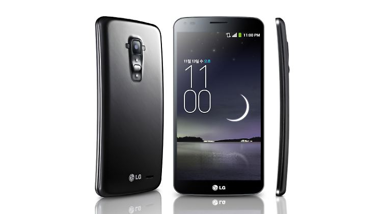 Im Prinzip ist das G Flex ein sehr großes und leicht gebogenes LG G2.