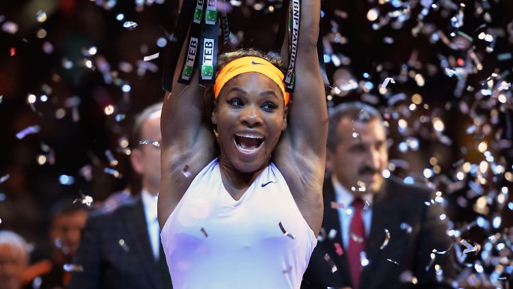 "Sie liebt das Tennisspielen, sie liebt das Gewinnen, sie will die Nummer eins bleiben, sie will weiter siegen": Serena Williams.