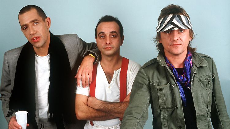 Zu Trio gehörten Stephan Remmler, Peter Behrens und Kralle Krawinkel (v.l.)