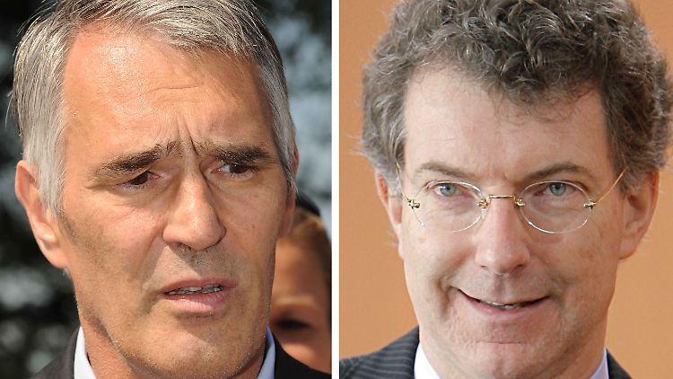 Günter Heiß (l.) und Christoph Heusgen sollen in den USA die berechtigten Interessen Berlins vertreten.