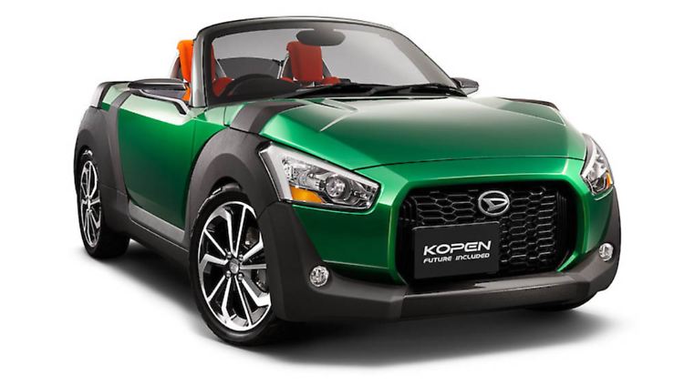 Die Copen-Studie RMZ wirkt mit seinem rustikalen Look fast wie ein Offroader.
