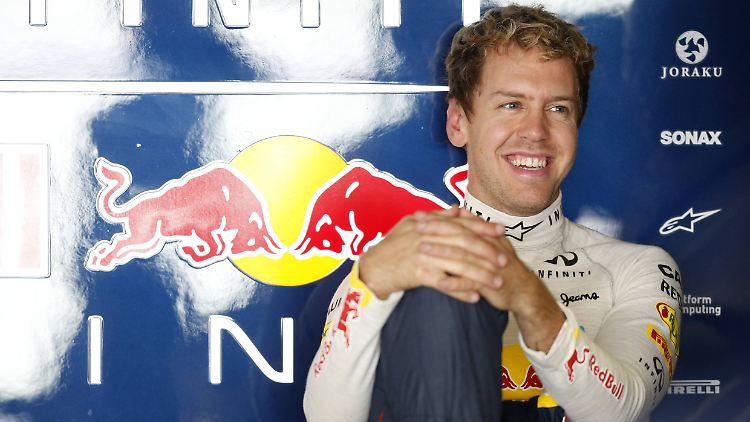 Es läuft auch in Abu Dhabi: Sebastian Vettel.