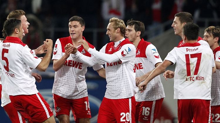 Vier Mal durften die Kölner im heimischen Stadion jubeln.