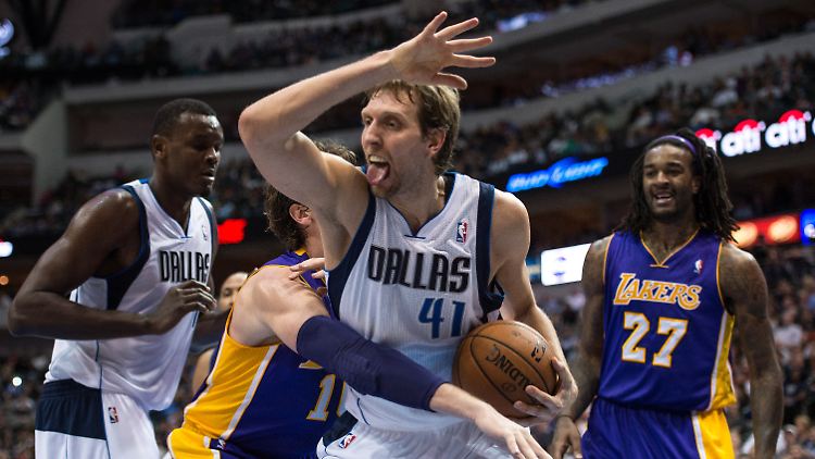 Eine solide Leistung von Superstar Dirk Nowitzki reichte den Mavs für den Sieg über die Lakers.