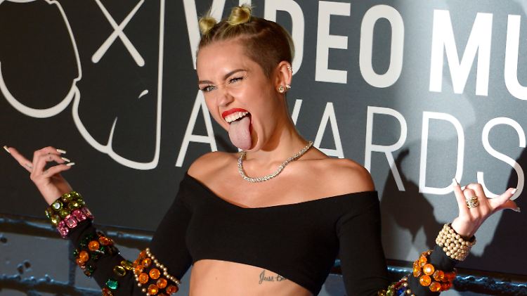 Schüchternheit? Für Miley ist das ein Fremdwort.