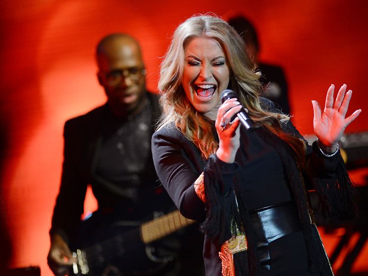 Anastacia heizte dem Publikum ordentlich ein.