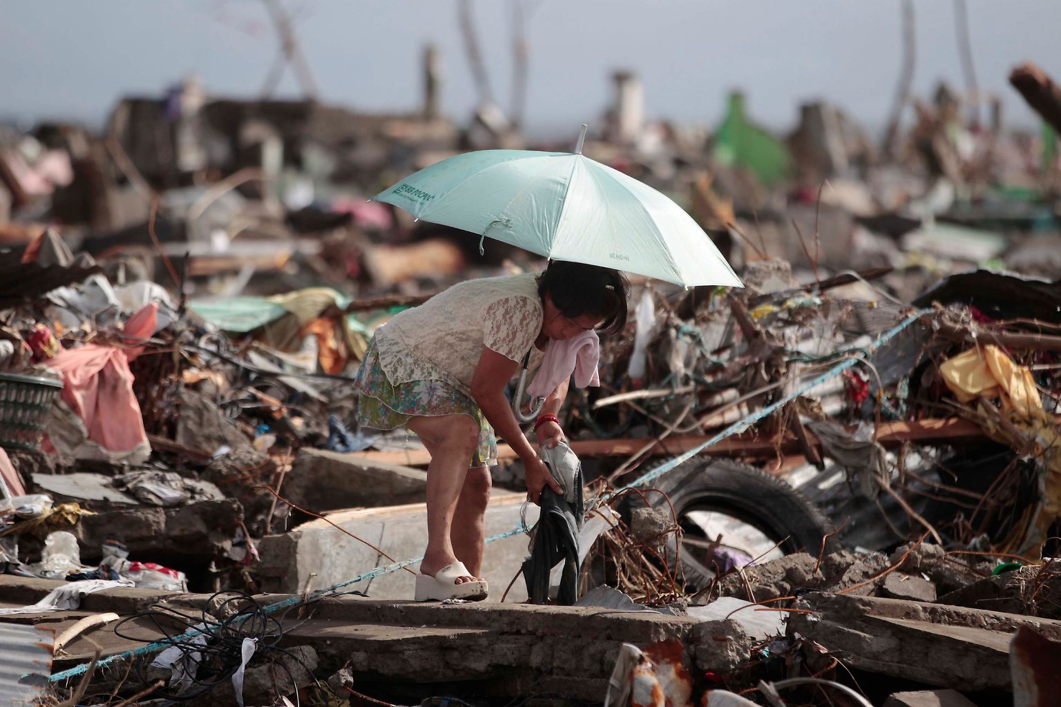 Taifun "Haiyan" hat eine Schneise der Verwüstung durch die Philippinen gezogen.