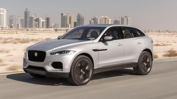 Offiziell noch eine Studie - aber mit sehr guten Serienchancen: der Jaguar C-X17.