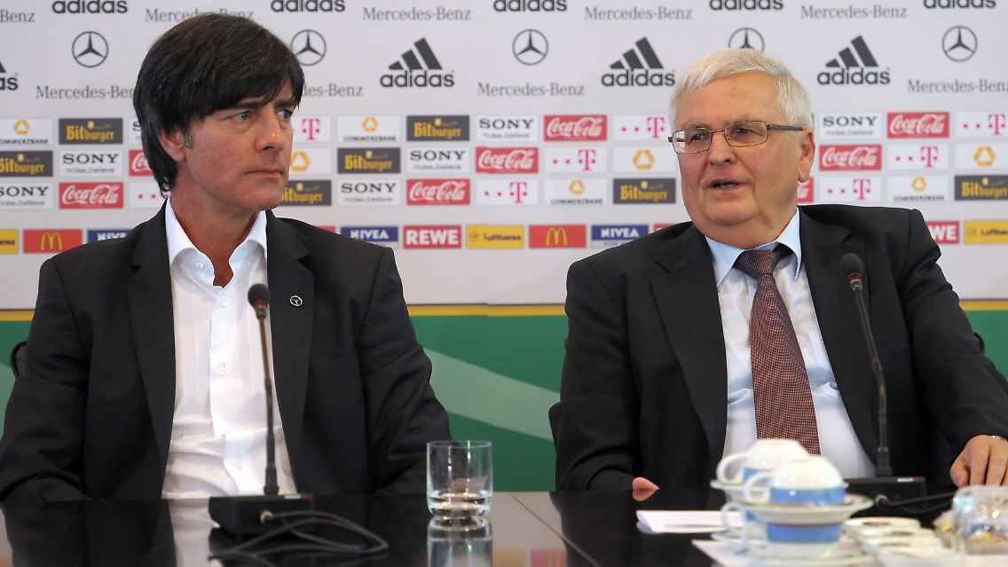 Wollen weiterhin zusammenarbeiten: Joachim Löw und Theo Zwanziger.