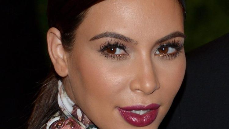 Kim Kardashian hatte es eilig. Foto: Justin Lane