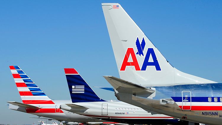 Der Zusammenschluss der beiden Airlines schmeckt der US-Regierung nicht.