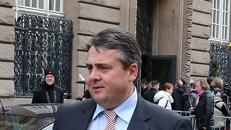 Sigmar Gabriel auf dem Weg in die Große Koalition. Eine echte Machtoption hat die SPD auf Bundesebene auf absehbare Zeit nur mit der Union.