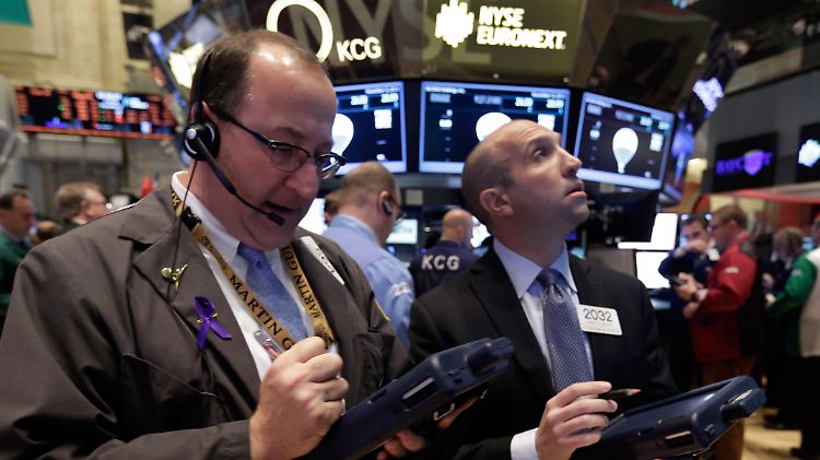 An der Wall Street geht es aufwärts.