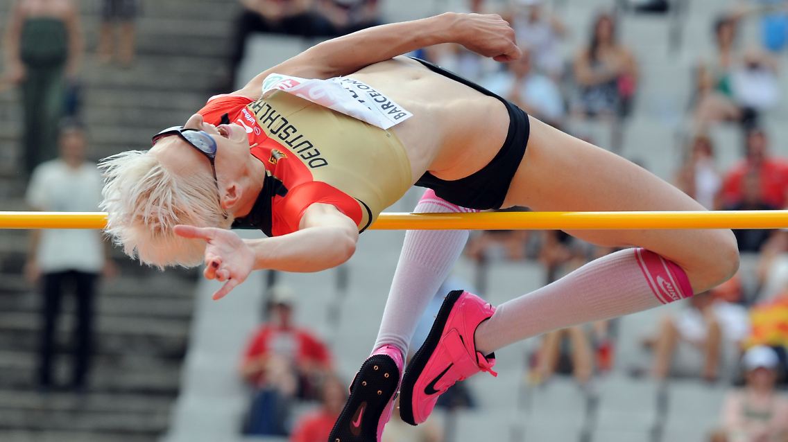 Ariane Friedrich qualifizierte sich ohne Fehlversuch fürs Finale.
