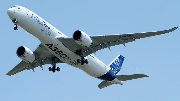 EADS setzt auf Airbus und Airbus unter anderem auf die A350-Familie.