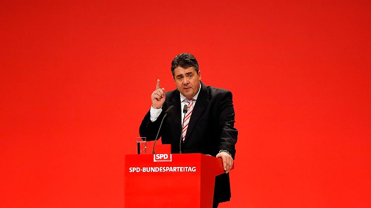 Jubelstürme gab es nicht für Gabriel, aber auch keine kritischen Zwischenrufe.