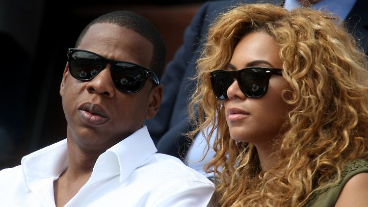 Sehen sie für ihre Beziehung schwarz? Jay-Z und Beyoncé Knowles.