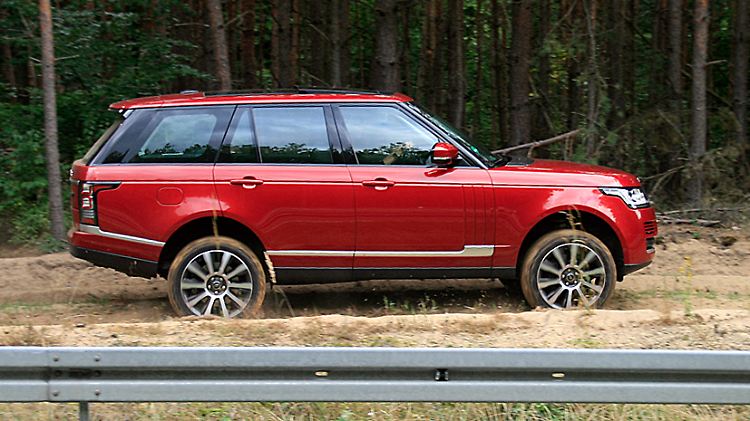 Straße kann jeder: Im Sand fühlt sich der Range genauso wohl wie auf dem Asphalt.
