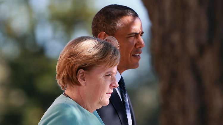Bundeskanzlerin Merkel und US-Präsident Obama beim G-20-Gipfel in St. Petersburg. Für Deutschland ist das gute Verhältnis zu den USA "von überragender Bedeutung".