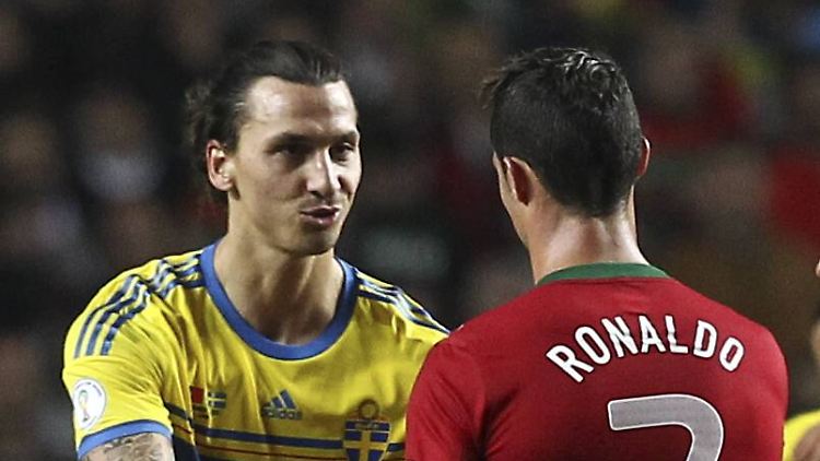 Das Duell der Diven gegen Zlatan Ibrahimovic entschied der Portugiese damit für sich.