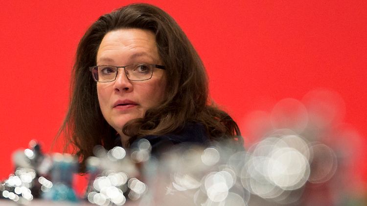 Andrea Nahles hat ein schwieriges Wochenende hinter sich.