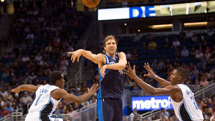 Trotz 18 Punkten war Nowitzki nicht der Topscorer der Mavs.