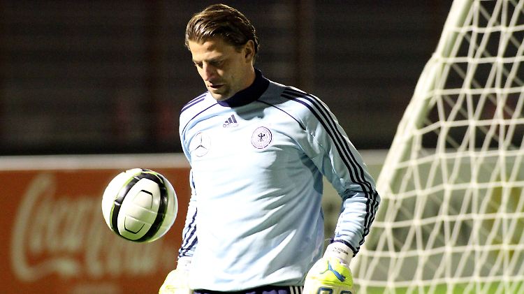 Weidenfeller in Wembley = der älteste Torwart-Debütant der DFB-Geschichte.