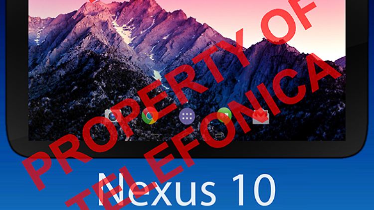 Nur eine plumpe Fälschung oder sieht man hier tatsächlich ein neues Nexus 10 samt Preis in britischen Pfund?