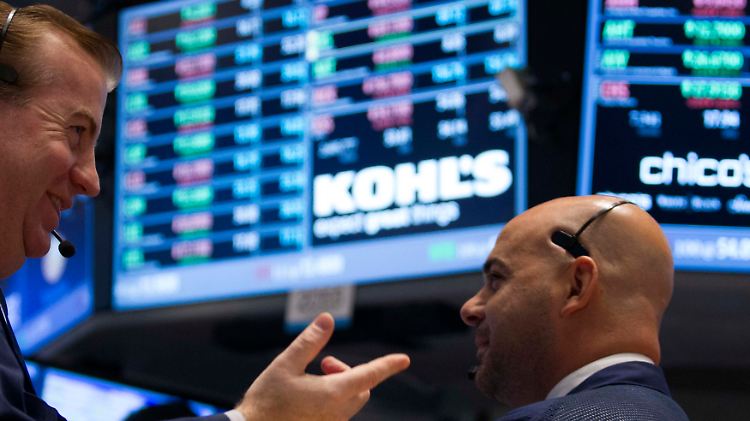 Auch die Wall Street möchte Höhenluft schnuppern.